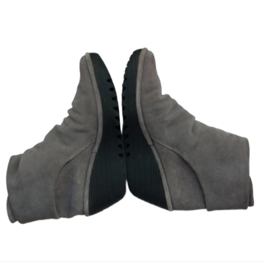 EUC Fly London Yegi Suede Wedge Boots  - EU 40/ US 9 - 9.5 - Picture 7 of 10